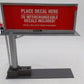 Menards 275-9029 O Gauge Lighted Billboard EX/Box