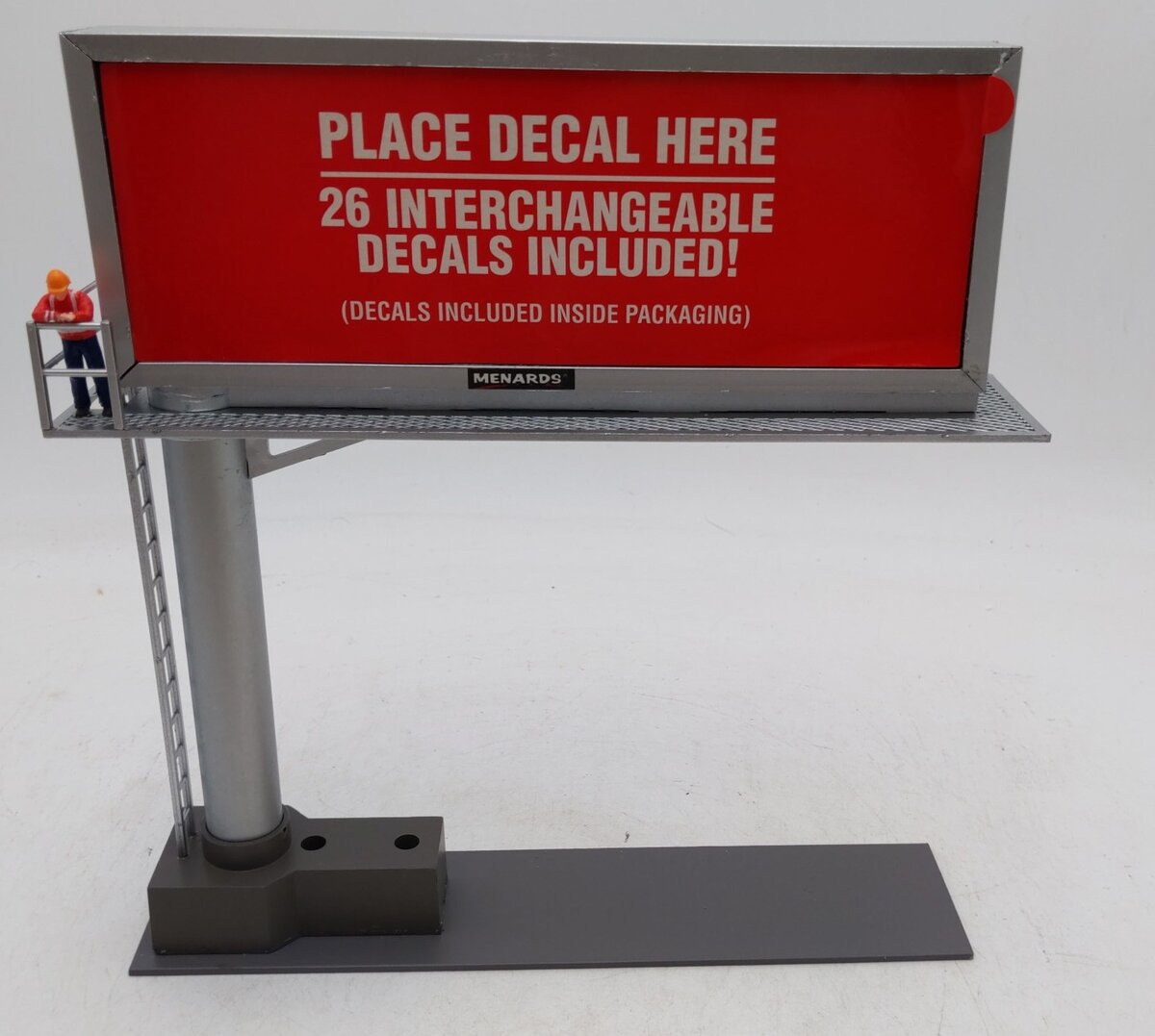 Menards 275-9029 O Gauge Lighted Billboard EX/Box