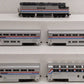 American Models Amtrak Superliner Phase 4 FP-40 S Gauge Diesel Train Set EX