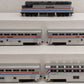American Models Amtrak Superliner Phase 4 FP-40 S Gauge Diesel Train Set EX
