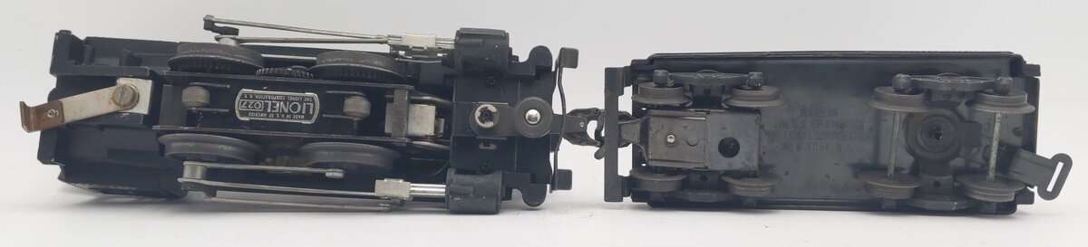 Lionel 1615 Vintage O 0-4-0 Die-Cast Steam Switcher Locomotive & Tender VG