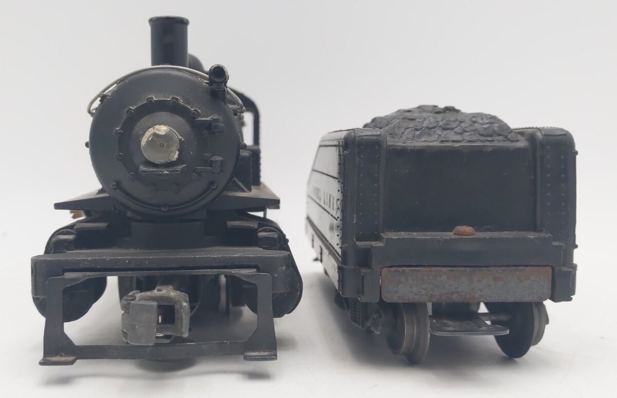 Lionel 1615 Vintage O 0-4-0 Die-Cast Steam Switcher Locomotive & Tender VG