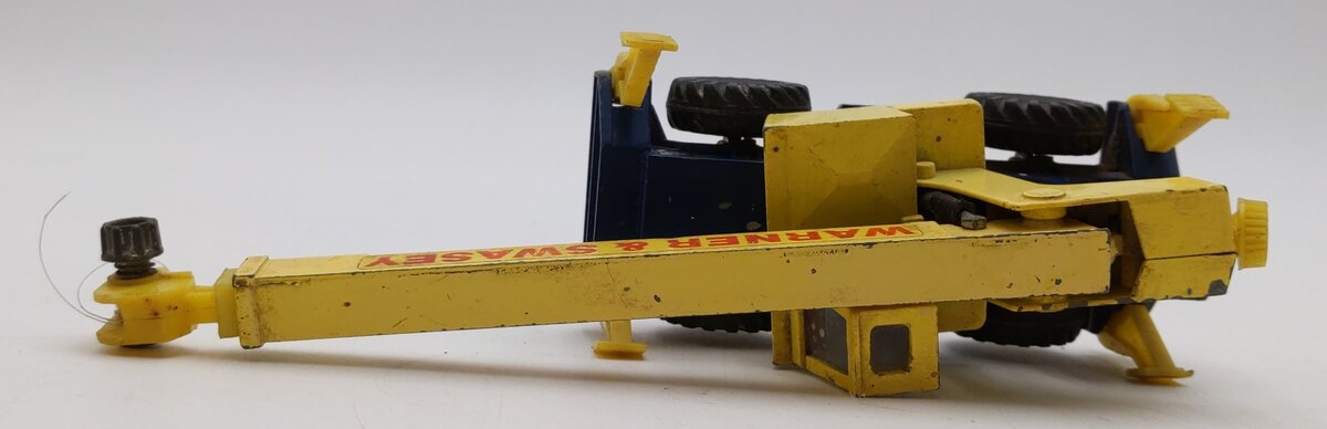 Corgi 4418 1:50 Warner & Swasey Yellow & Black 2-Axle Mobile Crane VG