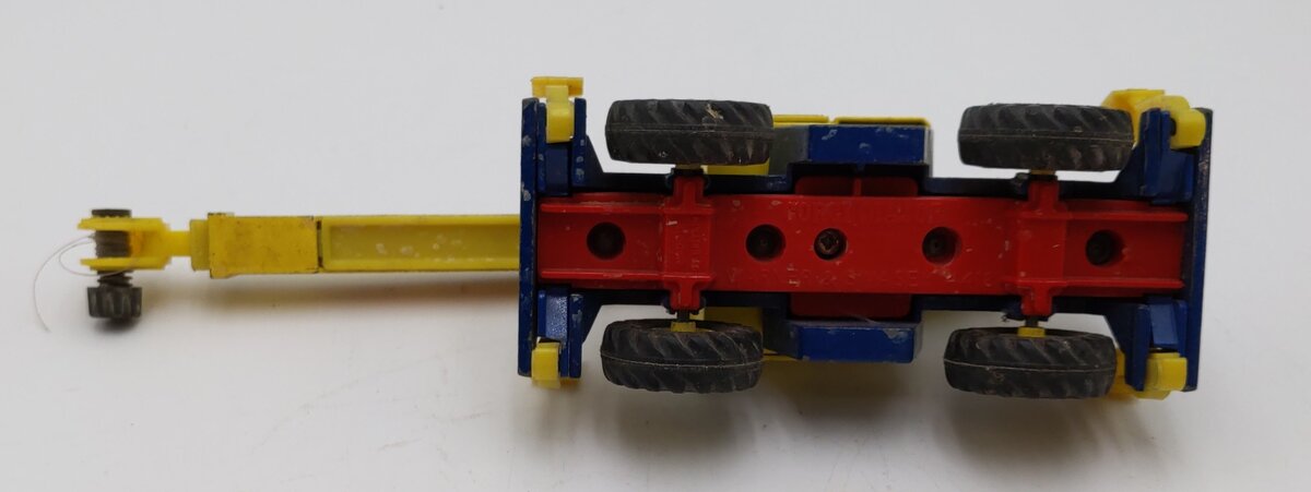 Corgi 4418 1:50 Warner & Swasey Yellow & Black 2-Axle Mobile Crane VG