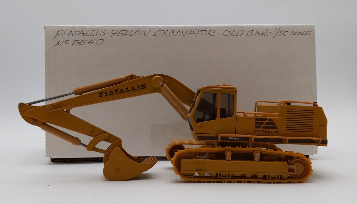 Old Cars 610 1:50 Scale Fiat Allis FE45 Excavator NEW