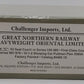 Challenger Imports #2460.1S HO Scale GN Railway 3-Pack C Oriental Limited LN/Box