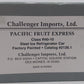 Challenger Imports 2136.1 HO Brass PFE Class R40-10 Steel Refrigerator Car #2117 EX/Box