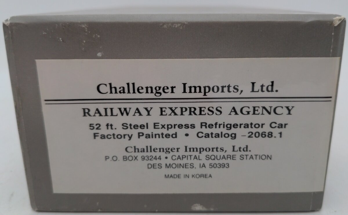 Challenger Imports 2068.1 HO Scale BRASS REX 52' Refrigerator Car #7769 - F/P EX/Box