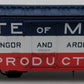 Crown Custom Imports CCI-264P HO BRASS BAR State of Maine Boxcar #2445 LN/Box