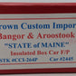 Crown Custom Imports CCI-264P HO BRASS BAR State of Maine Boxcar #2445 LN/Box
