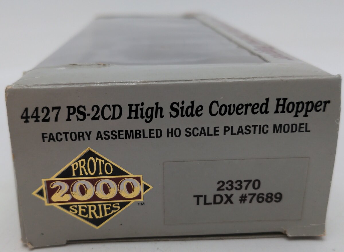 Proto 2000 23370 HO TLDX 4427 PS-2CD High Side Covered Hopper #7689 LN/Box