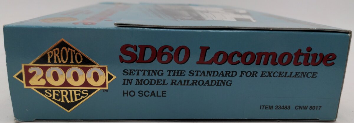 Proto 2000 23483 HO CNW SD60 Diesel Locomotive #8017 LN/Box