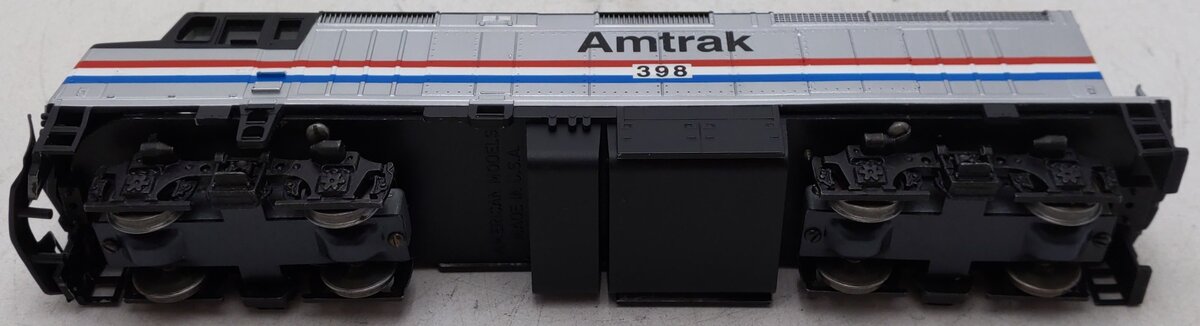American Models 398 S Scale Hi-Rail Amtrak F-40 Diesel Locomotive VG