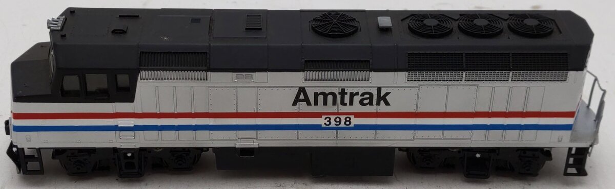 American Models 398 S Scale Hi-Rail Amtrak F-40 Diesel Locomotive EX