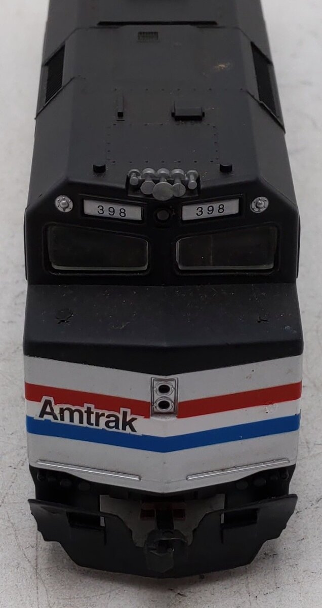 American Models 398 S Scale Hi-Rail Amtrak F-40 Diesel Locomotive EX