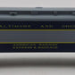 Lionel 6-9523 O Gauge Baltimore & Ohio Baggage Car EX/Box