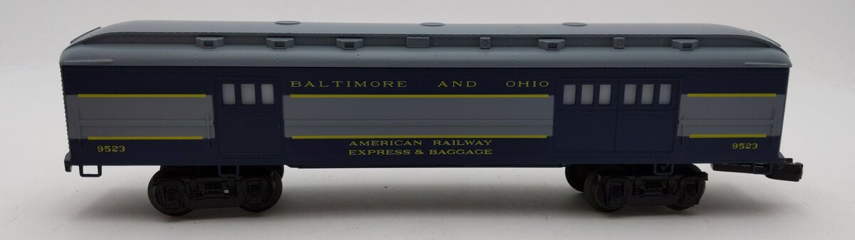 Lionel 6-9523 O Gauge Baltimore & Ohio Baggage Car EX/Box