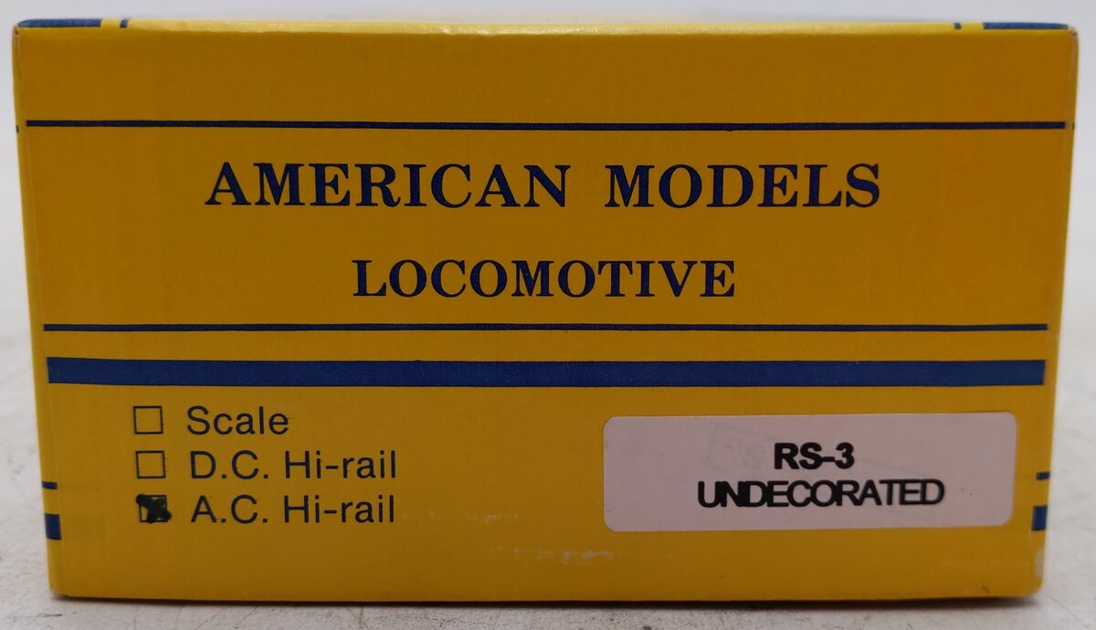 American Models S Gauge NYC RS-3 Diesel Locomotive #8271/Box
