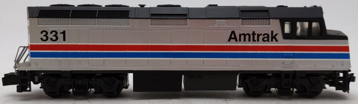 American Models 331 S Amtrak AC Hi-Rail F-40 PH II Powered Diesel Locomotive EX/Box