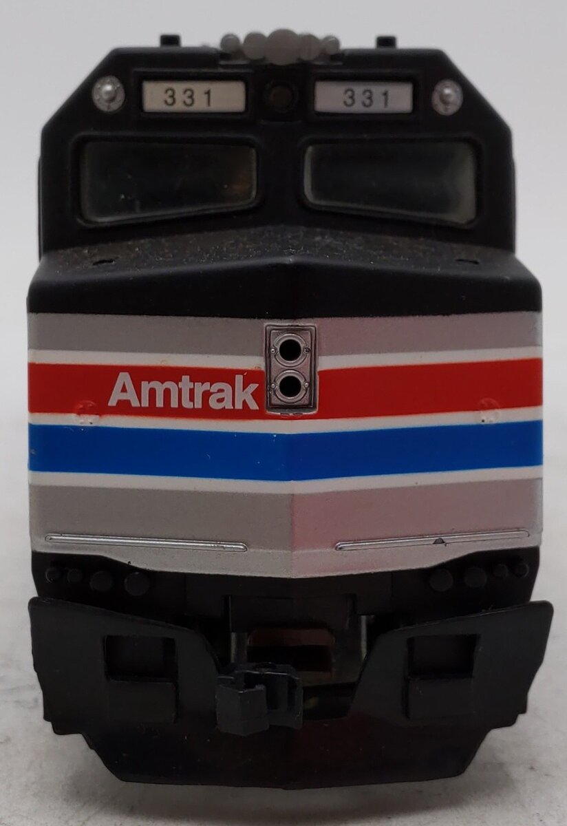 American Models 331 S Amtrak AC Hi-Rail F-40 PH II Powered Diesel Locomotive EX/Box