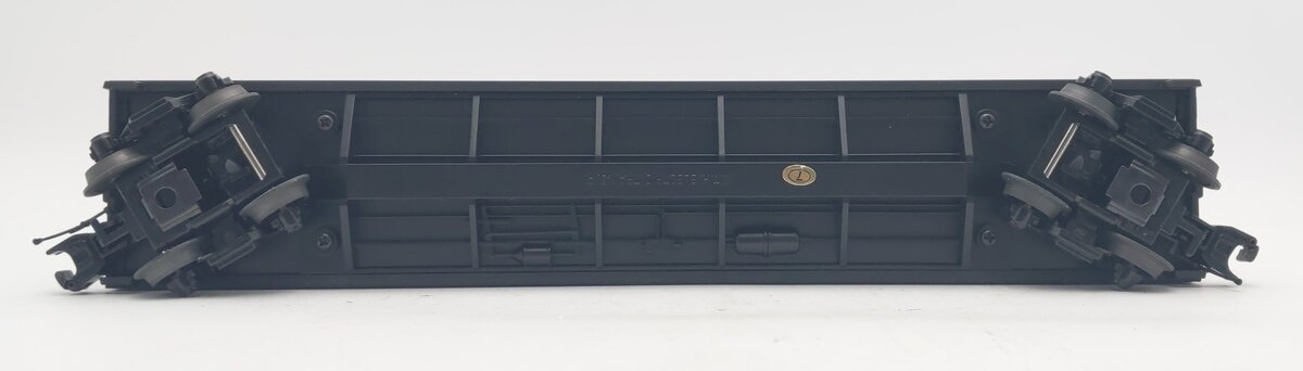 MTH 20-98460 O Gauge Caterpillar Flat Car with 48' Trailer #200532 EX