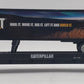 MTH 20-98460 O Gauge Caterpillar Flat Car with 48' Trailer #200532 EX