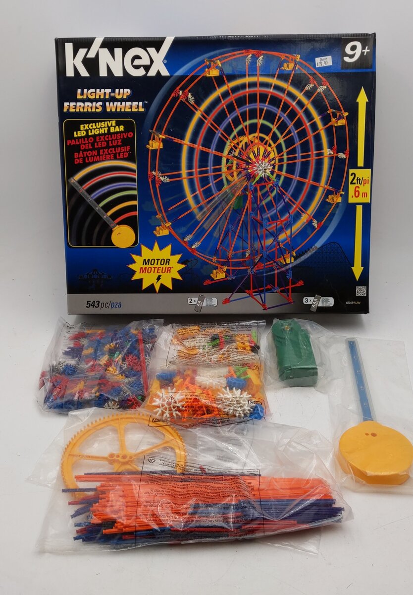 K'NEX 50042 Light Up Ferris Wheel LN/Box