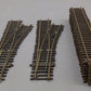 American Models S Scale Assorted Straight Track & Right Hand Switches [9] VG