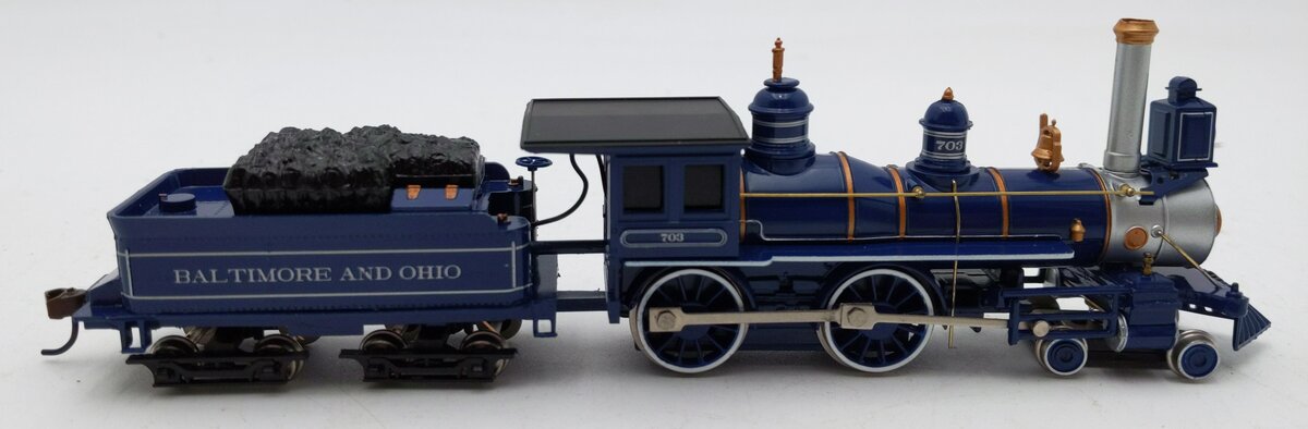 Bachmann 51144 HO Baltimore & Ohio 4-4-0 American Steam Locomotive & Tender