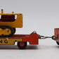 Matchbox K-8 King Size Laing Prime Mover & Transporter w/Caterpillar Tractor VG