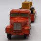 Matchbox K-8 King Size Laing Prime Mover & Transporter w/Caterpillar Tractor VG