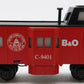 American Flyer 4-9401 S Gauge Baltimore & Ohio Bay Window Illuminated Caboose EX