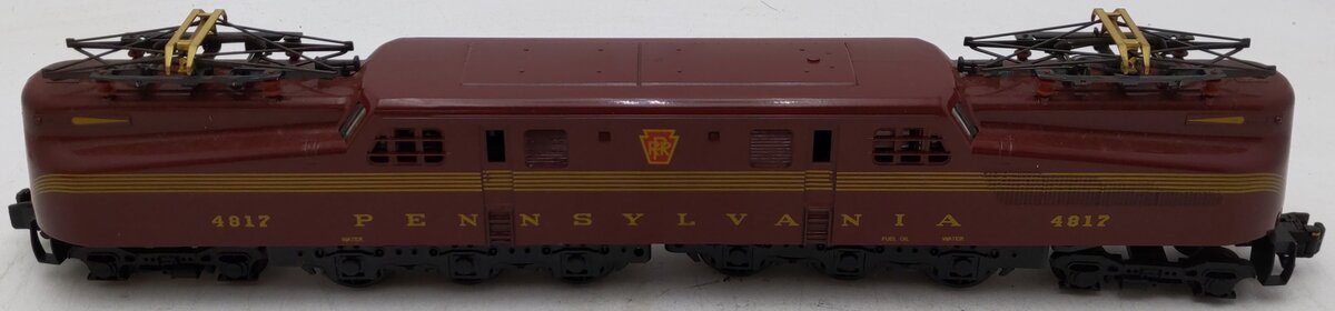 American Models GGR5 S PRR Tuscan Red 5 Stripe GG-1 Electric Locomotive #4817 EX/Box