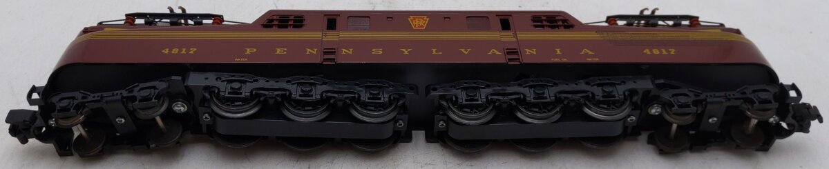American Models GGR5 S PRR Tuscan Red 5 Stripe GG-1 Electric Locomotive #4817 EX/Box