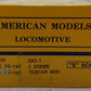 American Models GGR5 S PRR Tuscan Red 5 Stripe GG-1 Electric Locomotive #4817 EX/Box