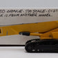 Custom Built P&H 1:50 Scale Yellow Tracked Crane - Custom Model