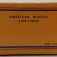 American Models S Scale Undecorated E8 Diesel Locomotive EX/Box