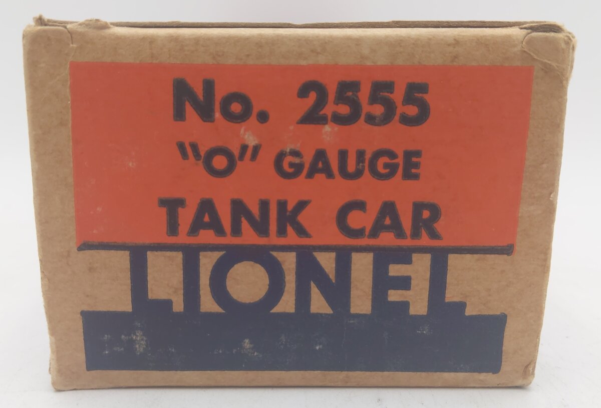 Lionel 2555 Vintage O Sunoco Single Dome Tank Car VG/Box
