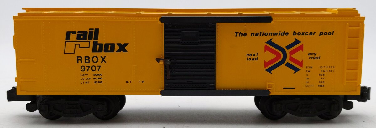 American Flyer 4-9707 S Gauge Railbox Boxcar #9707 EX/Box