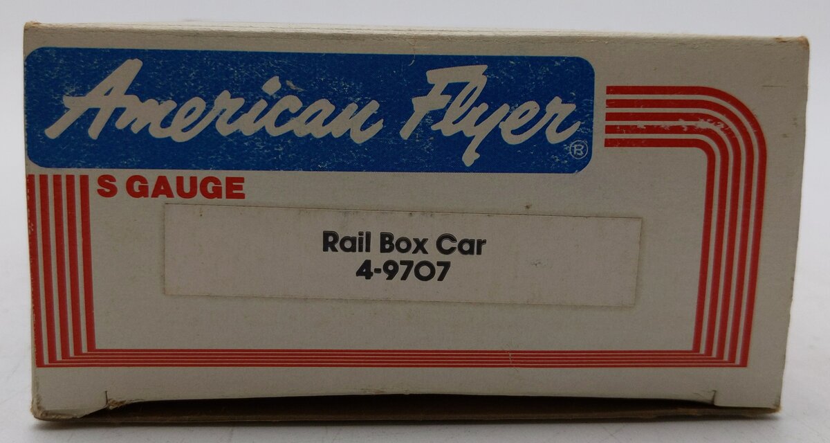 American Flyer 4-9707 S Gauge Railbox Boxcar #9707 EX/Box