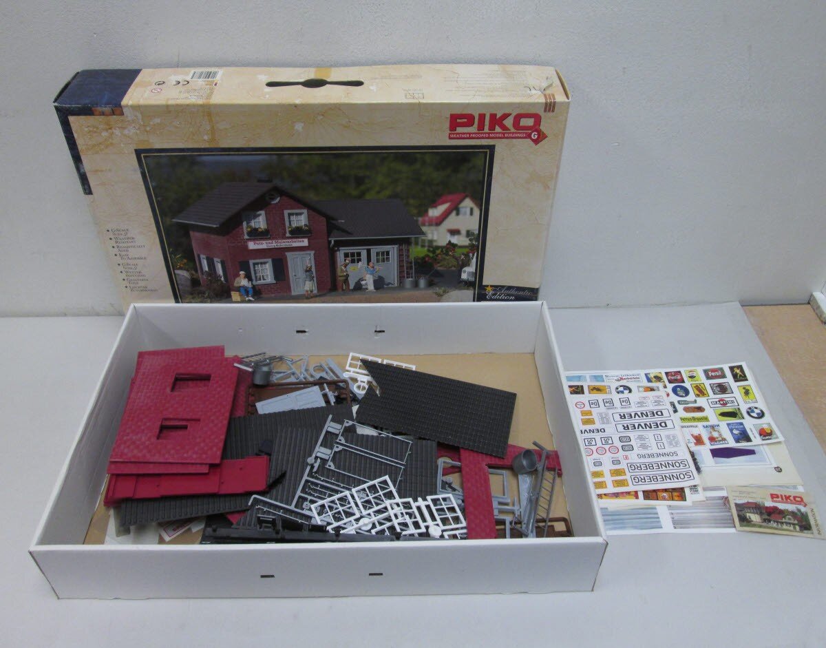 Piko 62078 G Mel's Fix-It Shop Building Kit EX/Box