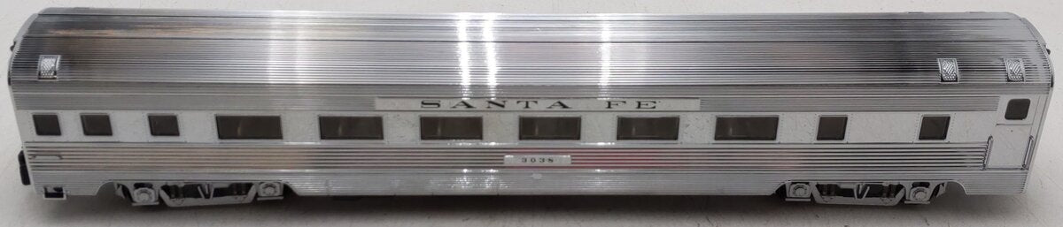 American Models BD8206 S Scale Santa Fe Budd Passenger Car #3038 EX/Box