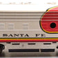 Atlas 6101 O Scale Santa Fe F7 A-Unit Diesel Locomotive (2-Rail) - Dummy