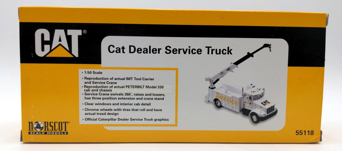 Norscot 55118 1:50 Scale Diecast CAT Dealer Service Truck NIB