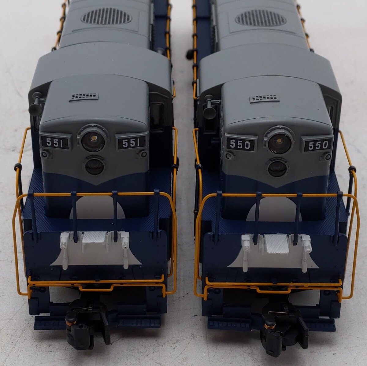 American Models TM10 S Gauge Wabash Diesel Locomotives (Set of 2) EX/Box