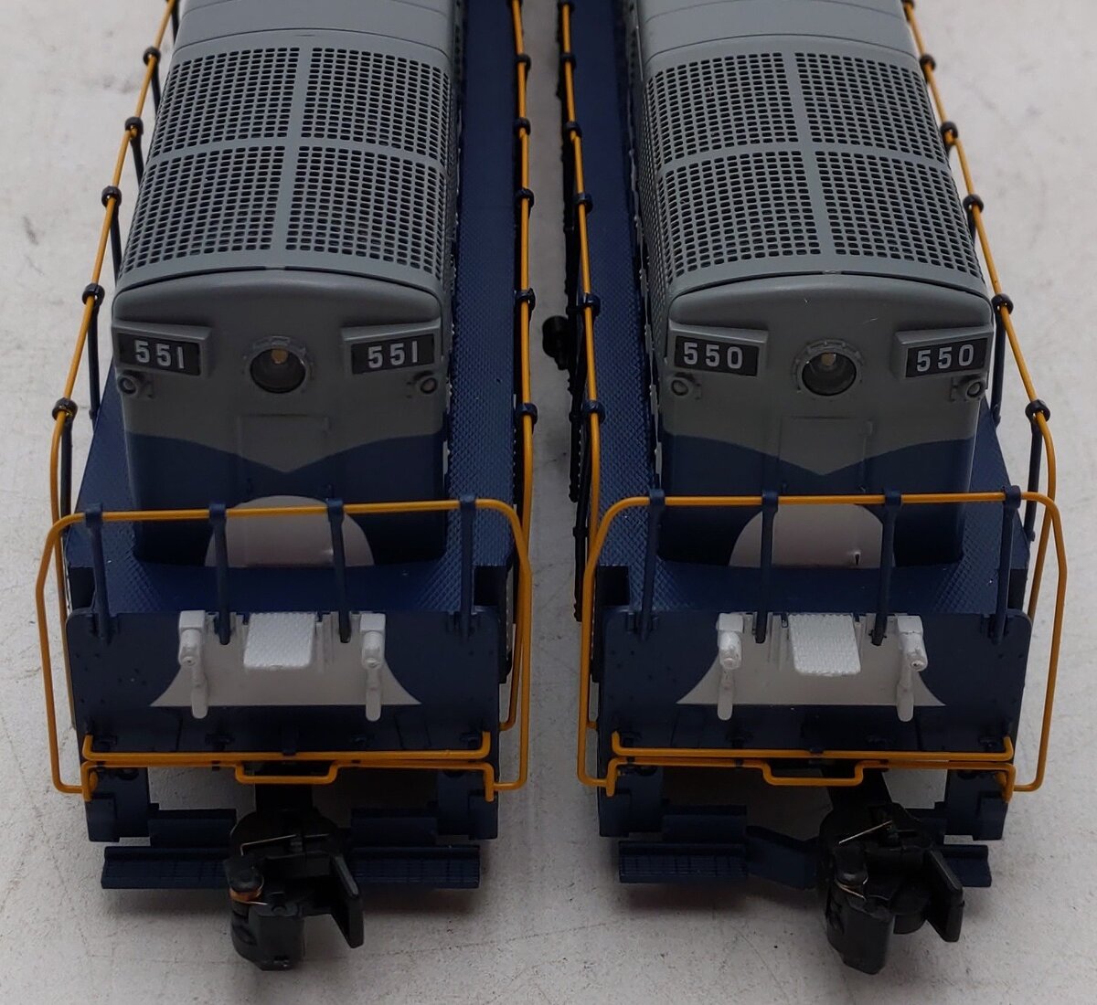 American Models TM10 S Gauge Wabash Diesel Locomotives (Set of 2) EX/Box