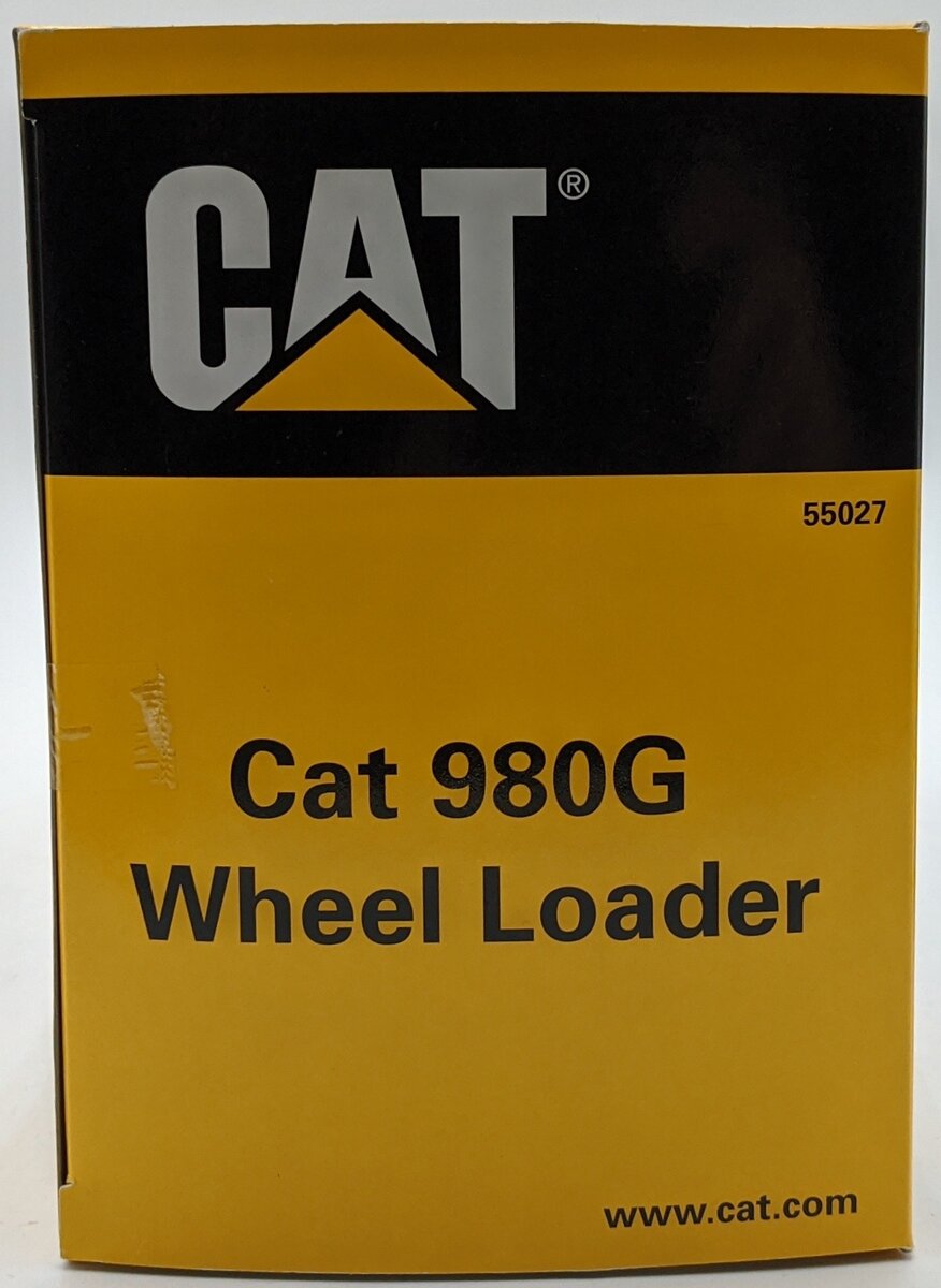 Norscot 55027 1:50 Diecast Caterpillar 980G Wheel Loader Construction Equipment NIB