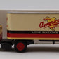 ERTL 1:64 Scale 1937 Ford w/Bank Van Trailer - North American Van Lines LN/Box