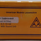 American Flyer S Gauge Undecorated E8 Diesel Locomotive EX/Box