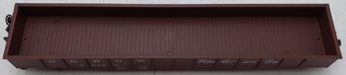 American Models 4425 S D&RGW 52' Gondola #30770 (Hi-Rail) EX/Box